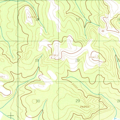 United States Geological Survey Charley River D-1, AK (1956, 63360-Scale) digital map