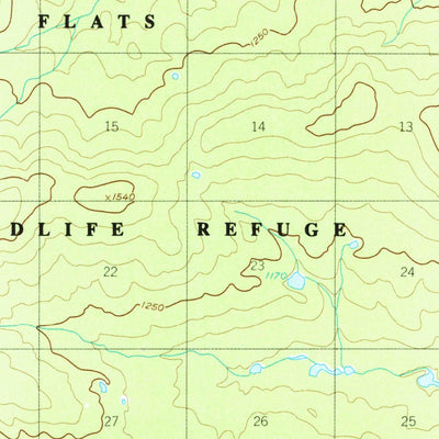 United States Geological Survey Charley River D-4, AK (1956, 63360-Scale) digital map