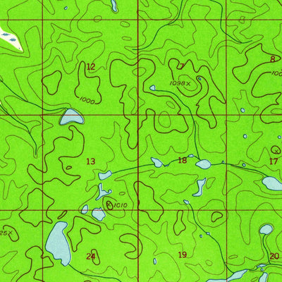 United States Geological Survey Charley River D-5, AK (1956, 63360-Scale) digital map