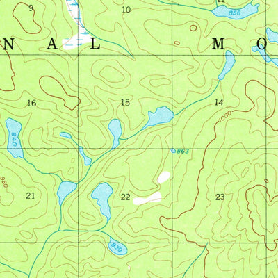 United States Geological Survey Charley River D-6, AK (1956, 63360-Scale) digital map