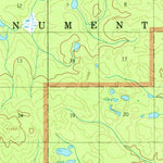 United States Geological Survey Charley River D-6, AK (1956, 63360-Scale) digital map