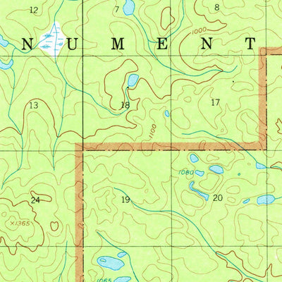 United States Geological Survey Charley River D-6, AK (1956, 63360-Scale) digital map