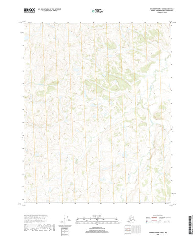 United States Geological Survey Charley River D-6 SE, AK (2018, 25000-Scale) digital map