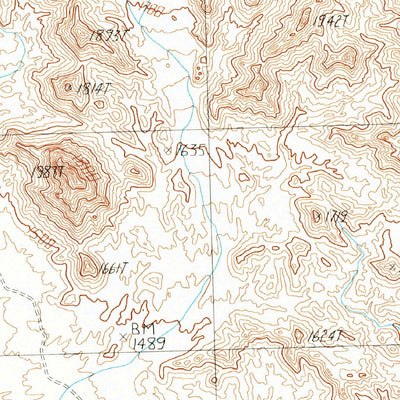 United States Geological Survey Charlie Died Tank, AZ (1990, 24000-Scale) digital map