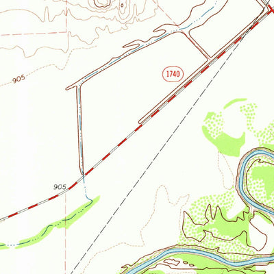 United States Geological Survey Charlie, TX (1972, 24000-Scale) digital map