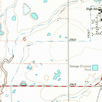 United States Geological Survey Charlo, MT (1965, 24000-Scale) digital map