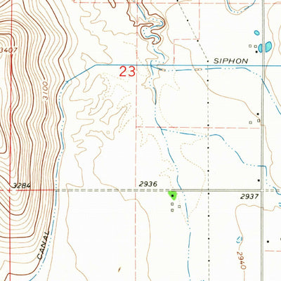 United States Geological Survey Charlo, MT (1965, 24000-Scale) digital map