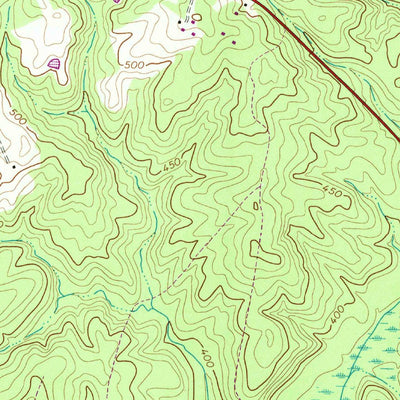 United States Geological Survey Charlotte Court House, VA (1968, 24000-Scale) digital map