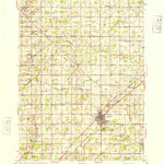 United States Geological Survey Charlotte, MI (1949, 62500-Scale) digital map