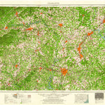 United States Geological Survey Charlotte, NC-SC (1960, 250000-Scale) digital map