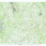 United States Geological Survey Charlotte, NC-SC (1985, 100000-Scale) digital map