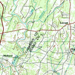 United States Geological Survey Charlotte, NC-SC (1985, 100000-Scale) digital map