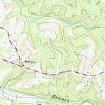United States Geological Survey Charlotte, TN (1958, 24000-Scale) digital map