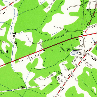 United States Geological Survey Charlotte West, NC (1948, 24000-Scale) digital map