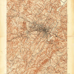 United States Geological Survey Charlottesville And Vicinity, VA (1935, 31680-Scale) digital map