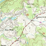United States Geological Survey Charlottesville East, VA (1973, 24000-Scale) digital map