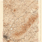 United States Geological Survey Charlottesville, VA (1939, 62500-Scale) digital map