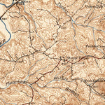 United States Geological Survey Charlottesville, VA (1939, 62500-Scale) digital map