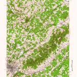 United States Geological Survey Charlottesville, VA (1949, 62500-Scale) digital map