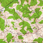 United States Geological Survey Charlottesville, VA (1949, 62500-Scale) digital map