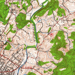 United States Geological Survey Charlottesville, VA (1949, 62500-Scale) digital map