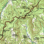 United States Geological Survey Charlottesville, VA (1986, 100000-Scale) digital map