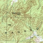 United States Geological Survey Charlottesville West, VA (1997, 24000-Scale) digital map