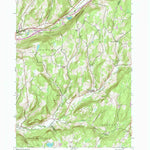 United States Geological Survey Charlotteville, NY (1943, 24000-Scale) digital map