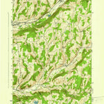 United States Geological Survey Charlotteville, NY (1945, 31680-Scale) digital map