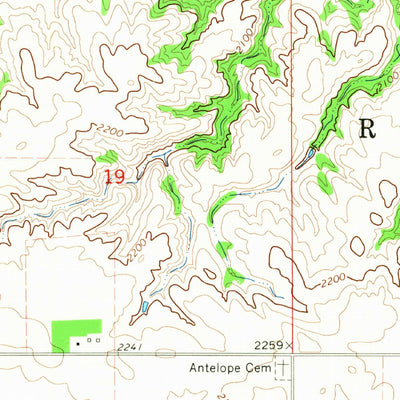 United States Geological Survey Charlson, ND (1965, 24000-Scale) digital map