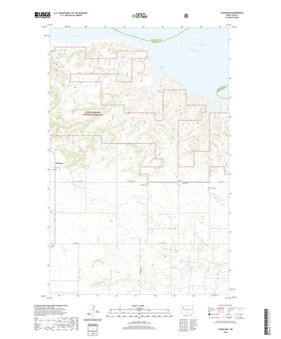 United States Geological Survey Charlson, ND (2020, 24000-Scale) digital map