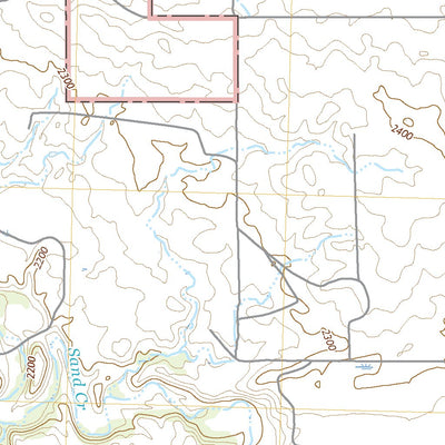 United States Geological Survey Charlson SW, ND (2020, 24000-Scale) digital map