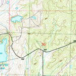 United States Geological Survey Charlton, MS (1988, 24000-Scale) digital map