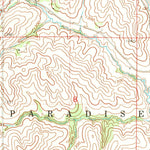 United States Geological Survey Charter Oak, IA (1971, 24000-Scale) digital map