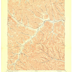 United States Geological Survey Charters, KY (1950, 24000-Scale) digital map