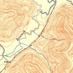 United States Geological Survey Charters, KY (1950, 24000-Scale) digital map