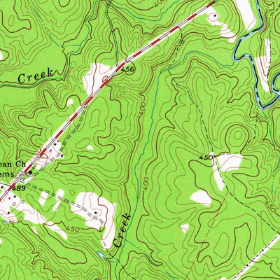 United States Geological Survey Chase City, VA (1966, 24000-Scale) digital map