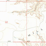 United States Geological Survey Chase Hill, MT (1964, 24000-Scale) digital map