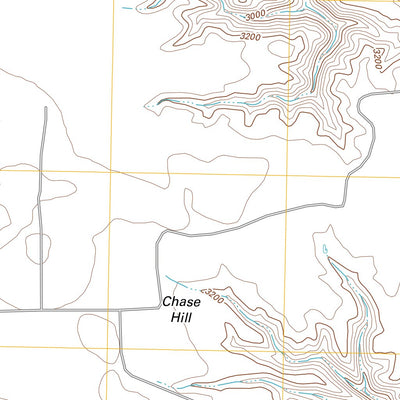 United States Geological Survey Chase Hill, MT (2011, 24000-Scale) digital map
