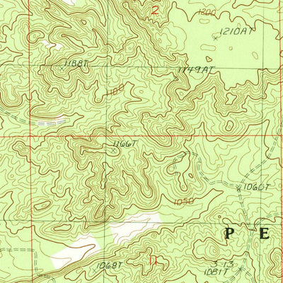 United States Geological Survey Chase, MI (1987, 24000-Scale) digital map