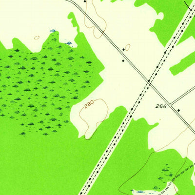 United States Geological Survey Chase Mills, NY (1942, 24000-Scale) digital map