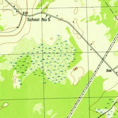 United States Geological Survey Chase Mills, NY (1943, 31680-Scale) digital map