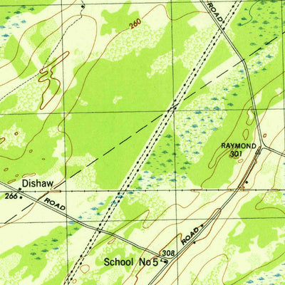 United States Geological Survey Chase Mills, NY (1943, 31680-Scale) digital map