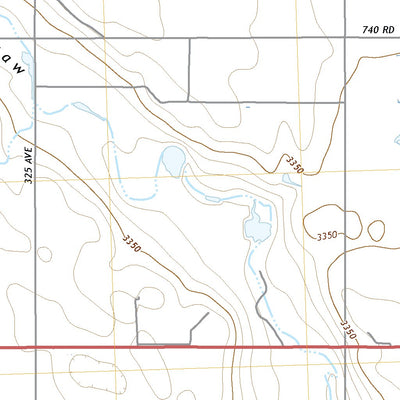 United States Geological Survey Chase, NE (2021, 24000-Scale) digital map