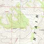 United States Geological Survey Chase Spring, NV (1986, 24000-Scale) digital map