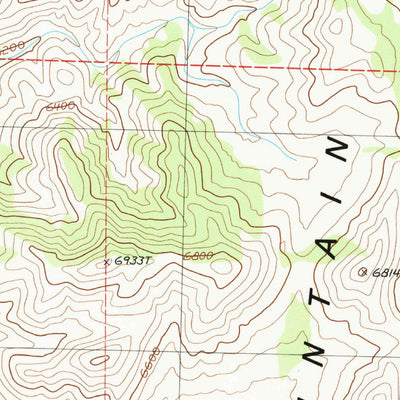 United States Geological Survey Chase Spring, NV (1986, 24000-Scale) digital map