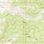 United States Geological Survey Chase Spring, NV (1986, 24000-Scale) digital map