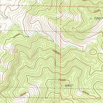 United States Geological Survey Chase Spring, NV (1986, 24000-Scale) digital map