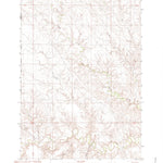 United States Geological Survey Chasing Hawk Draw, SD (1982, 24000-Scale) digital map