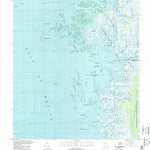 United States Geological Survey Chassahowitzka Bay, FL (1994, 24000-Scale) digital map